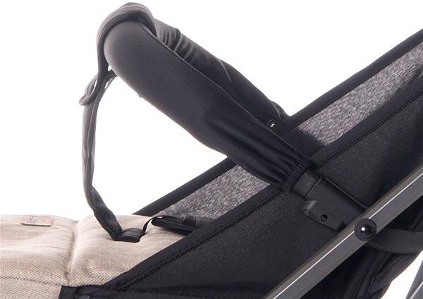 Baby Buggy Stroller Lorelli FIONA + Carrycot DARK GREY Features/technology