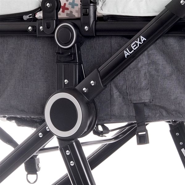 Baby Buggy Stroller Lorelli ALEXA GREEN&GREY BIRDS+Bag for Baby Buggy Features/technology
