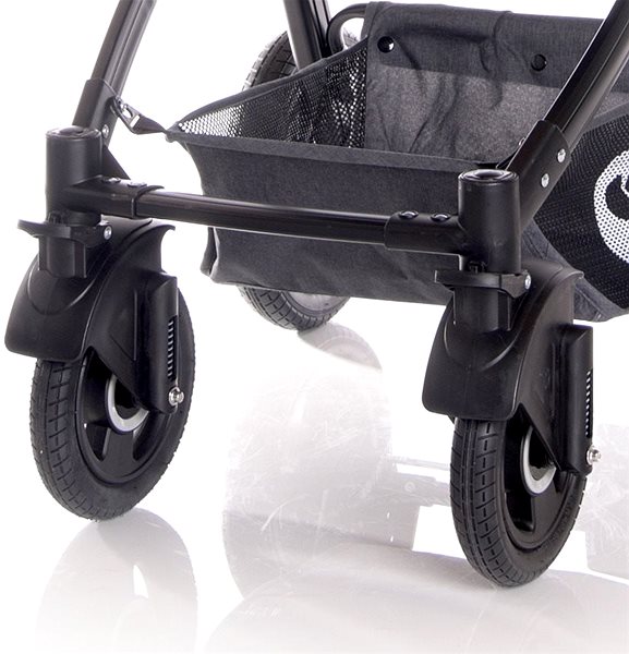 Baby Buggy Stroller Lorelli ALEXA GREEN&GREY BIRDS+Bag for Baby Buggy Features/technology