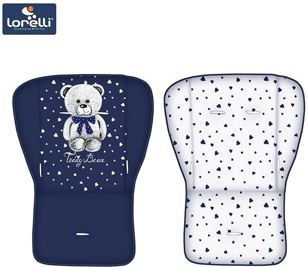 Baby Buggy Lorelli TOLEDO DARK BLUE TEDDY BEAR+Lorelli Stroller Bag Accessory