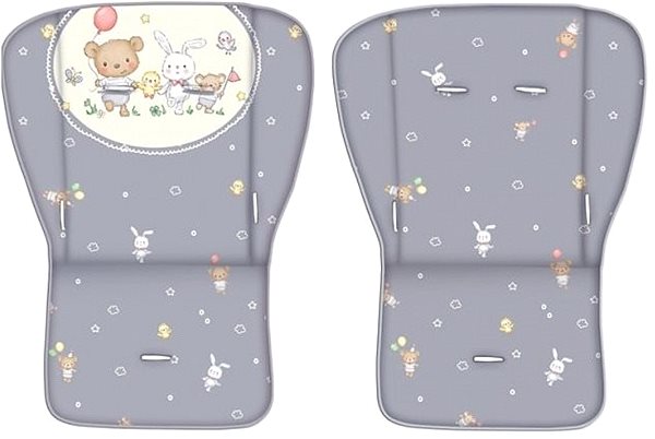 Baby Buggy Lorelli TOLEDO SET GREY BEAR PARTY Baby Buggy Accessory