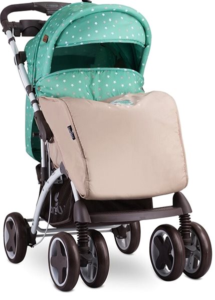 Baby Buggy Lorelli TOLEDO SET GREEN&BEIGE MOON BEAR Screen
