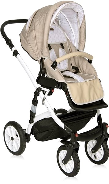 Baby Buggy Stroller Lorelli MIA BEIGE 3-in-1 AIR Screen