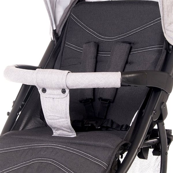 Baby Buggy Stroller Lorelli S-300 + Footrest BEIGE&BROWN LINES Features/technology