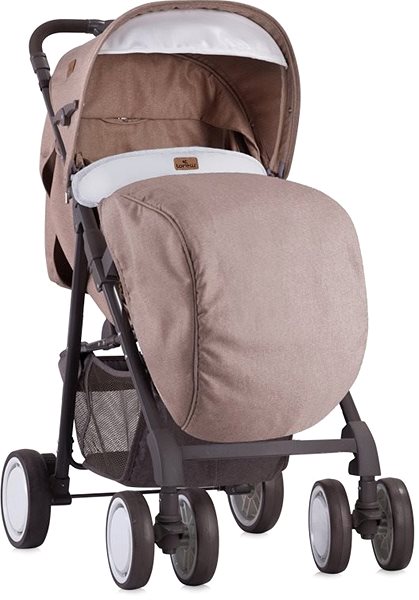 Baby Buggy Lorelli AERO SET BEIGE&YELLOW H Baby Buggy Screen