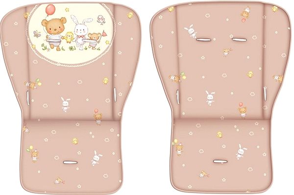 Baby Buggy Lorelli FOXY SET BEIGE BEAR PARTY Baby Buggy Accessory