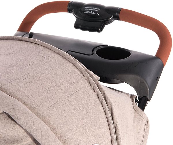 Baby Buggy Lorelli DAISY Stroller + BEIGE Carrier Features/technology