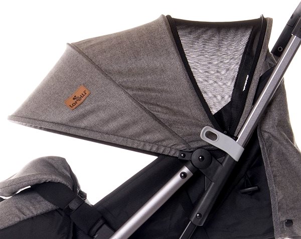 Baby Buggy Stroller Lorelli HELENA + Carrycot DARK GREY Features/technology