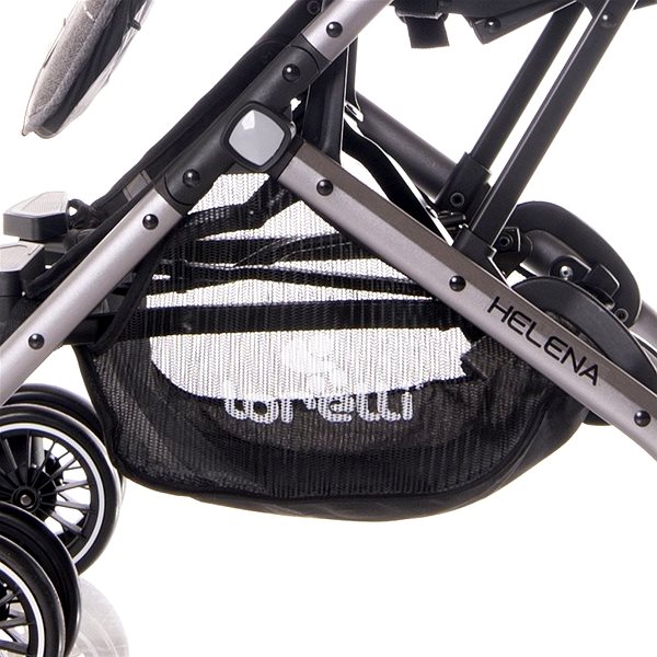 Baby Buggy Stroller Lorelli HELENA + Carrycot DARK BEIGE Features/technology