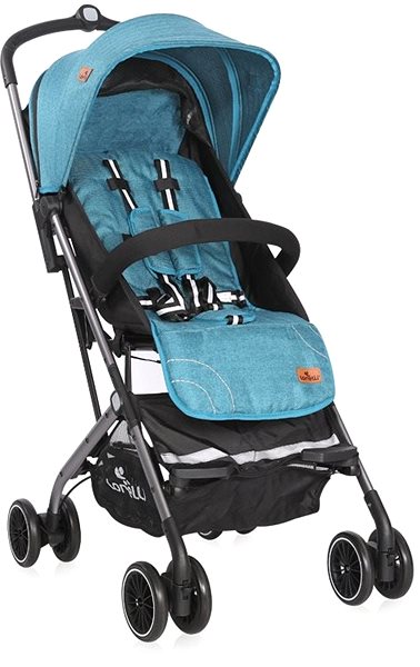 Baby Buggy Stroller Lorelli HELENA + Carrycot SEA BLUE Screen