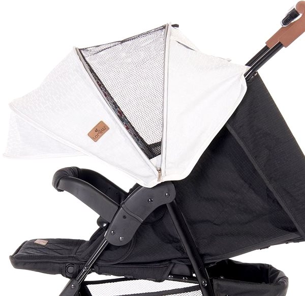 Baby Buggy Stroller Lorelli INES + Carrycot GREY&BLACK CROS Features/technology