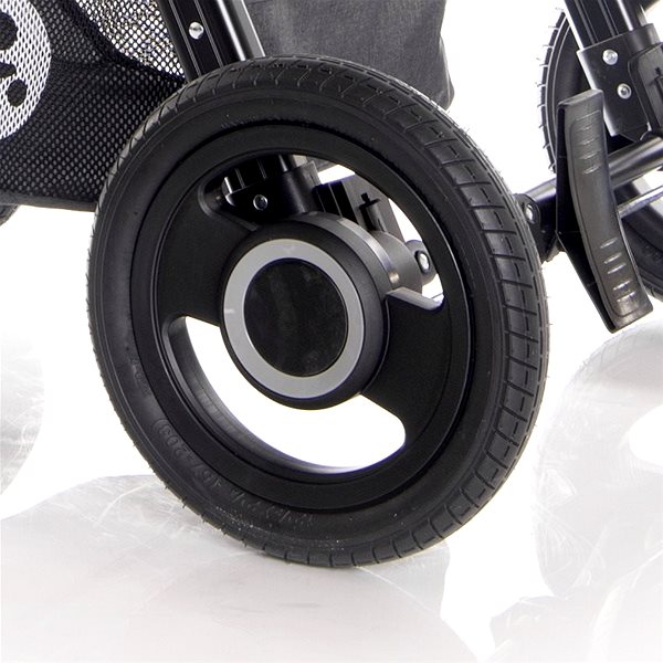Baby Buggy Stroller Lorelli ALEXA (3in1) + Carrycot + Stroller Bag DARK GREY Features/technology