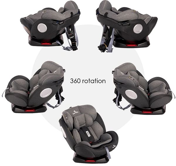 Autosedačka Autosedačka Lorelli LYRA ISOFIX 0 – 36 kg BLACK Vlastnosti/technológia