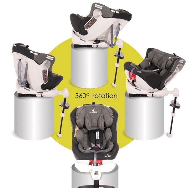 Autosedačka Autosedačka Lorelli PEGASUS ISOFIX 0-36 KG LIGHT&DARK GREY Vlastnosti/technologie