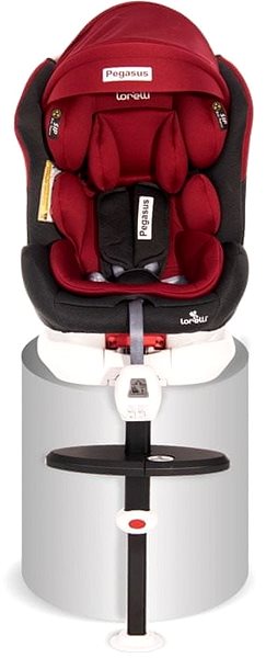 Autosedačka Autosedačka Lorelli PEGASUS ISOFIX 0-36 KG RED&BLACK Screen