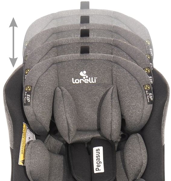 Autosedačka Autosedačka Lorelli PEGASUS ISOFIX 0-36 KG DARK&LIGHT GREY Vlastnosti/technologie