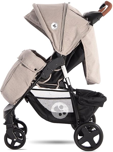 Baby Buggy Lorelli DAISY Stroller + STRING Carrier Lateral view