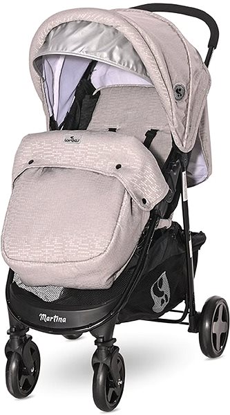 Baby Buggy Lorelli MARTINA Stroller + STRING Carrier Screen