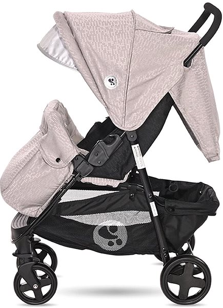 Baby Buggy Lorelli MARTINA Stroller + STRING Carrier Lateral view