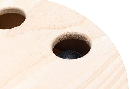 Interactive cat toy Designed by Lotte wooden toy Raya 30 × 7 × 30 cm .