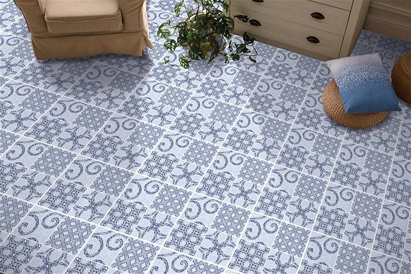 D-c-fix Roman mosaic self-adhesive floor tiles.