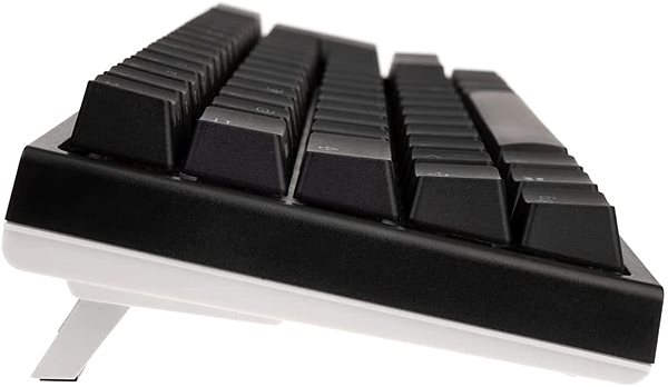 Herná klávesnica Ducky ONE 2 Mini, MX-Brown, RGB-LED, čierna – DE Bočný pohľad
