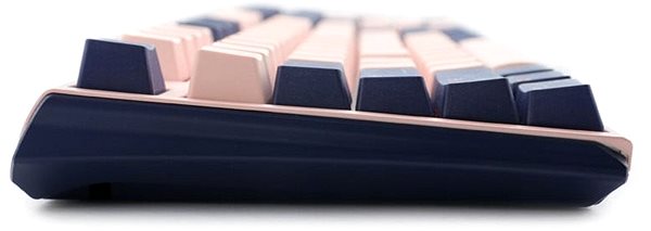 Gaming-Tastatur Ducky One 3 Fuji - MX-Red - DE Seitlicher Anblick