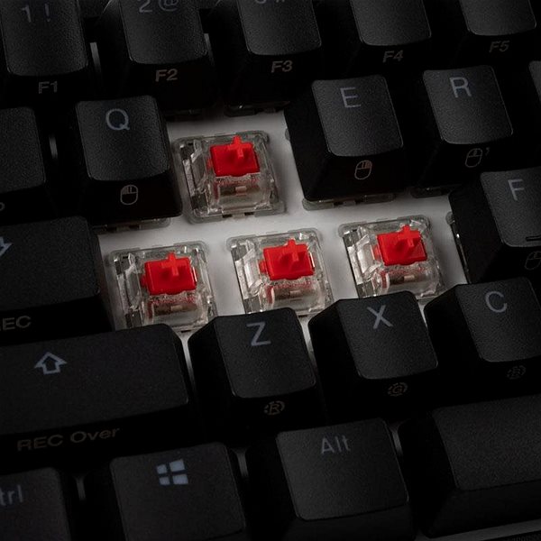 Herná klávesnica Ducky ONE 2 SF Gaming, MX-Red, RGB LED – black – US Vlastnosti/technológia