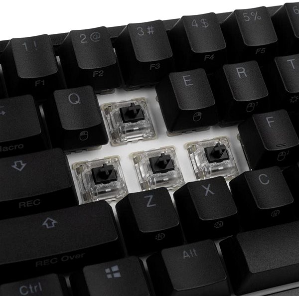 Gaming-Tastatur Ducky ONE 2 Mini Gaming - MX-Black - RGB-LED - black - US Mermale/Technologie