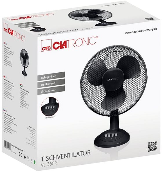 Fan Clatronic VL3602 BK ...