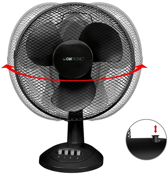 Fan Clatronic VL3602 BK ...