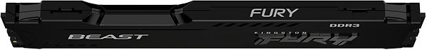 RAM Kingston FURY 4GB DDR3 1600Mhz CL10 Beast Black Lateral view