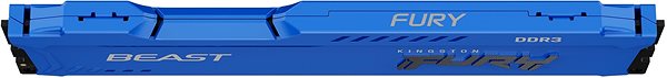 RAM Kingston FURY 8GB DDR3 1600MHz CL10 Beast, Blue Lateral view