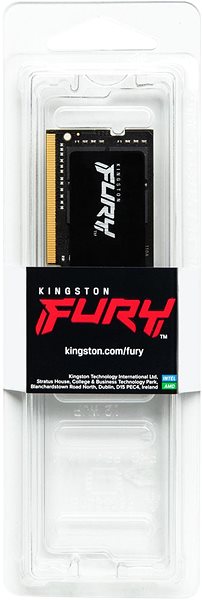 RAM Kingston FURY SO-DIMM 8GB KIT DDR3L 1600MHz CL9 Impact Packaging/box