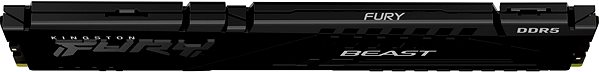 RAM Kingston FURY 16GB DDR5 5200MHz CL40 Beast Black Lateral view