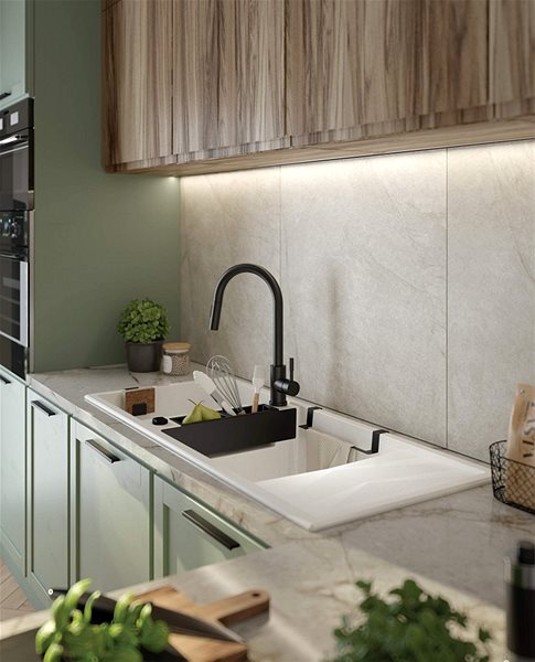 Tap DEANTE Lima black - Sink mixer, pull-out BBM_N72M ...