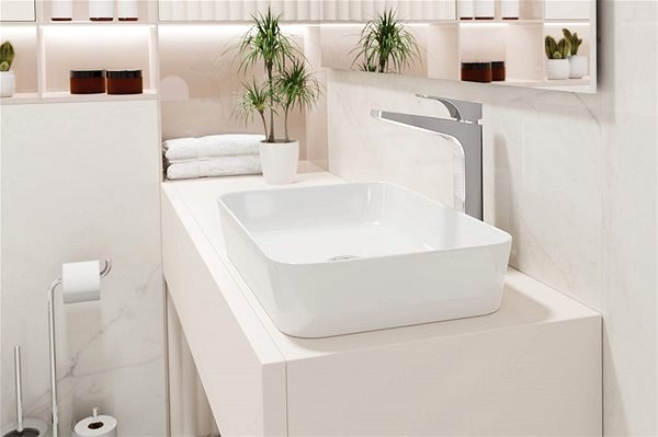 Tap DEANTE Hiacynth chrome - High basin mixer BQH_020N ...