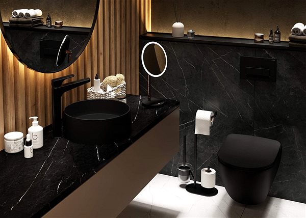 Tap DEANTE Hiacynth Black - High basin mixer BQH_N20N ...