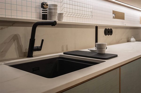 Tap DEANTE Silia black - Sink mixer, pull-out BQS_N73M ...