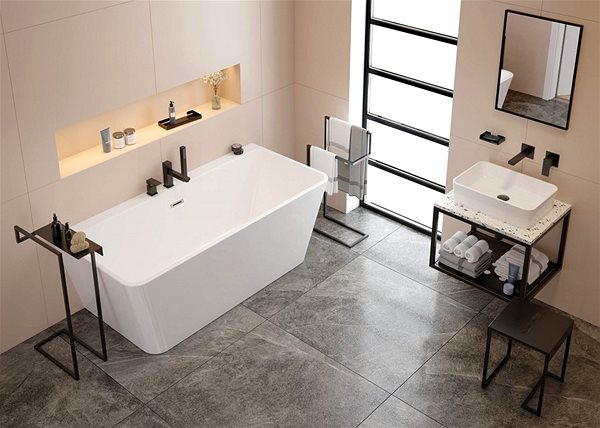 Tap DEANTE Anemon black - Soaking basin mixer BBZ_N54L ...