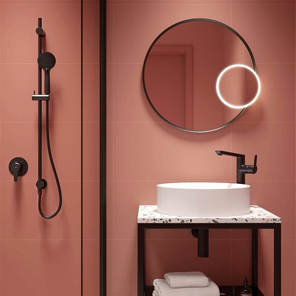 Tap DEANTE Arnika black - High basin mixer BQA_N21K ...