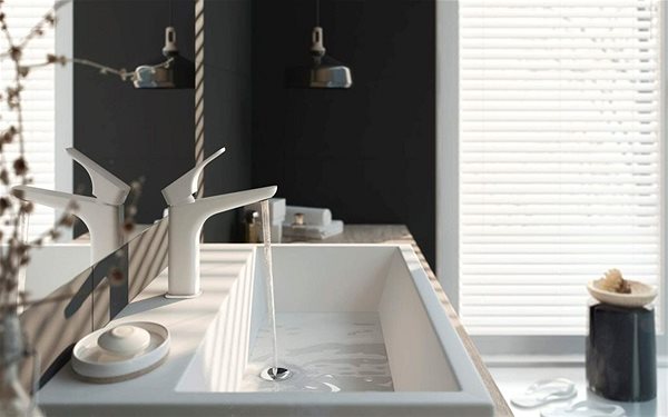 Tap DEANTE Hiacynth white - Basin mixer BQH_A20M ...