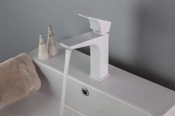 Tap DEANTE Hiacynth white - Basin mixer BQH_A20M ...