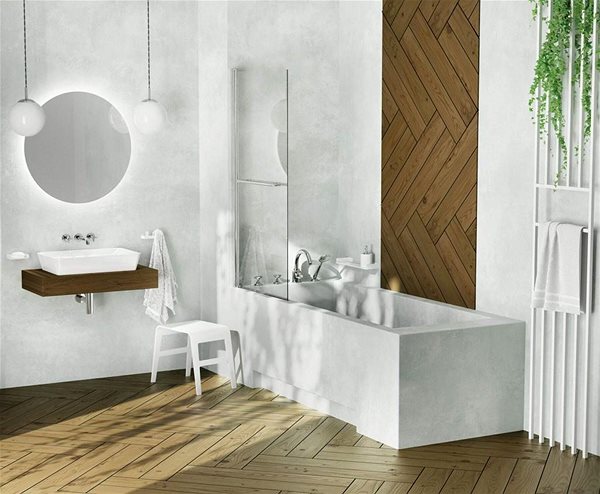 Tap DEANTE Temisto chrome - Bathroom mixer, 4-hole, with shower set BQT_014D ...