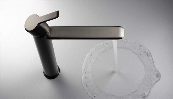 Tap DEANTE Arnika titanium basin mixer, tall BQA_D20N ...