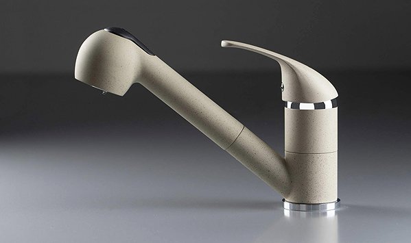 Tap DEANTE Pepe basin mixer, pull-out, sandy (BDP_771M) ...