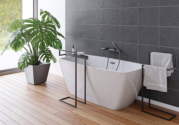 Tap DEANTE Arnika bath mixer, titanium (BQA_D10M) ...