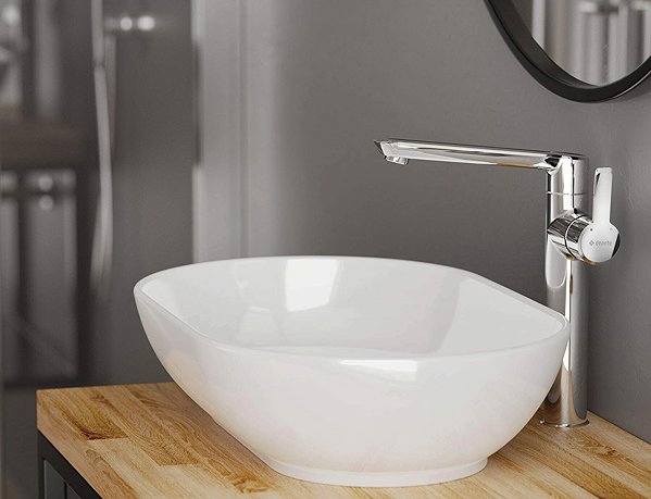 Tap DEANTE Arnika washbasin mixer - tall, chrome (BQA_020K) ...
