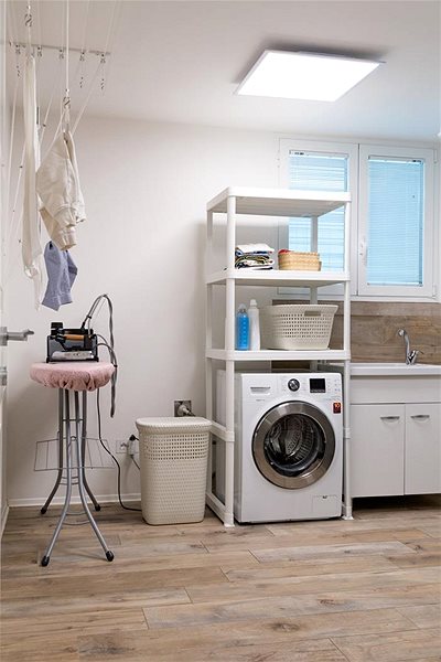 Shelving Unit DEA HOME WASH & STORE washing machine rack, 3 shelves ...