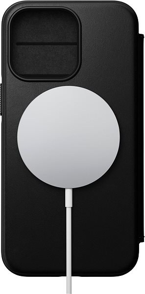 Puzdro na mobil Nomad MagSafe Rugged Folio Black iPhone 13 Pro ...